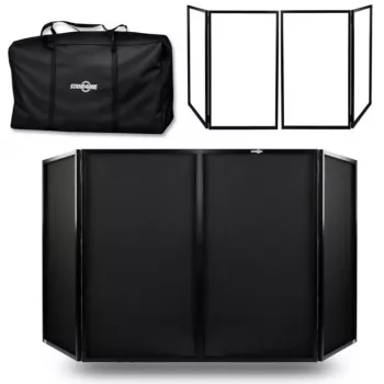 STAND4ME DJ PARAWAN COMPACT BK set 4-paneel dj-facade zwart