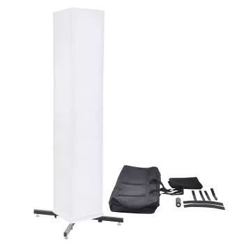STAND4ME TOWER SET beweegbare hoofdsteun - zwart staal modulair lichtstativ