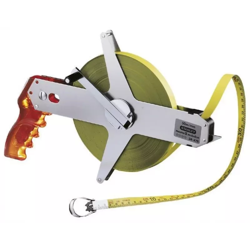 Stanley 1-34-477 meetlint 30 m messing metallic
