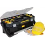 STANLEY 19 gereedschapskoffer met organizer STST1-70317 – 30,5L hoogslagvast polypropyleen, zwart/geel