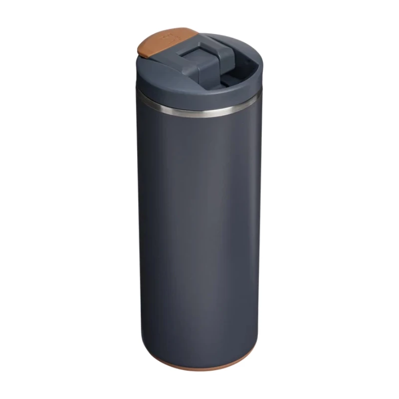 STANLEY 1913 The Transit Fliptop Mug 0,35L blauw-grijs