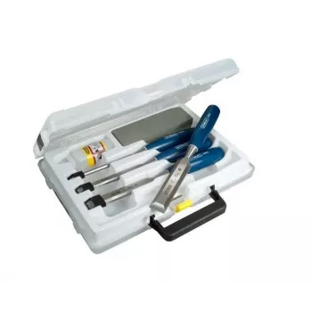 Stanley 5002 Series 6-delige houtbeitelset in kunststofkoffer