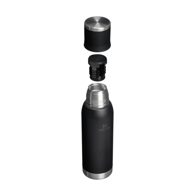 STANLEY Adventure To-Go vacuüm geïsoleerde fles 0,75L matzwart