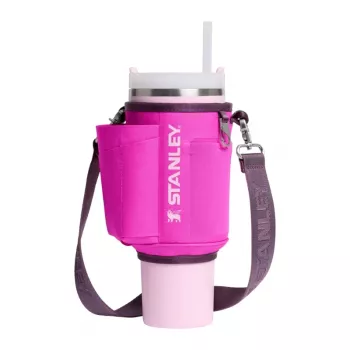 STANLEY draagtas voor thermoskan met rietje The All-Day Quencher Carry-All 1,18L paars
