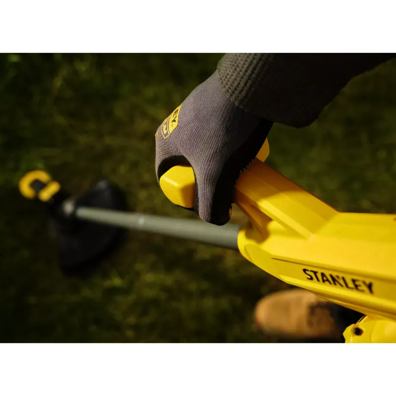 STANLEY accu-grastrimmer (SFMCST925M1-QW), 18V (zwart/geel, Li-Ion 2,0 Ah)