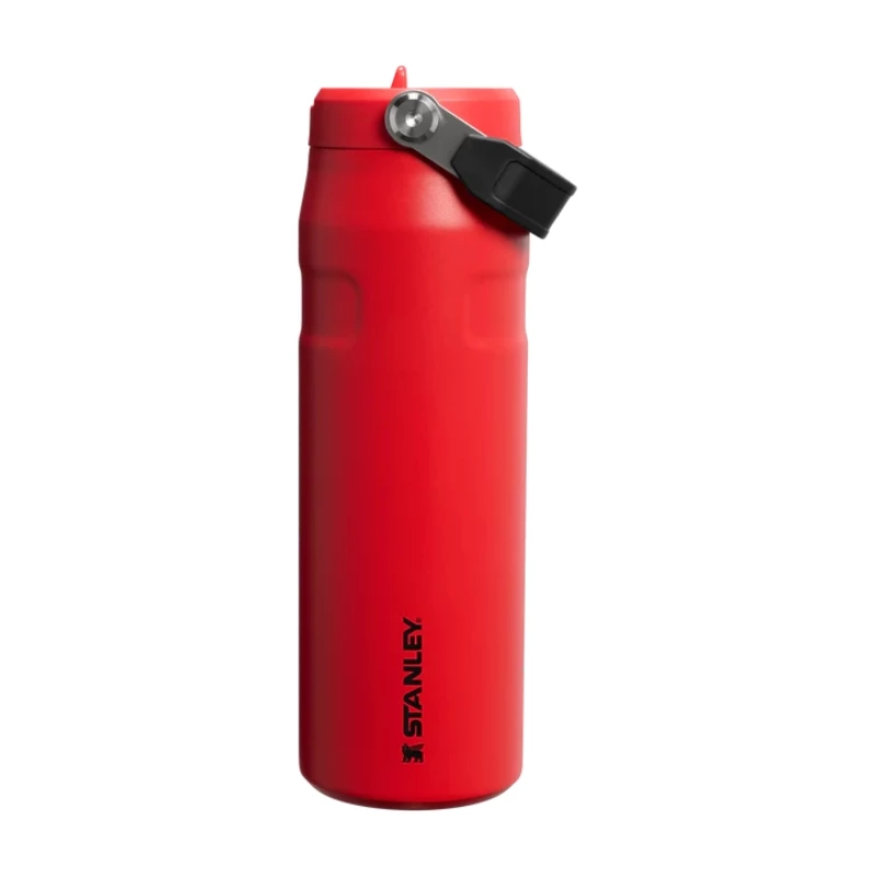 STANLEY IceFlow Bottle Flip Straw 2.0 0,71L donkerrode thermosfles met rietje