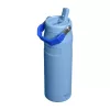STANLEY IceFlow Bottle Flip Straw 2.0 0,71L lichtblauwe thermosfles met rietje