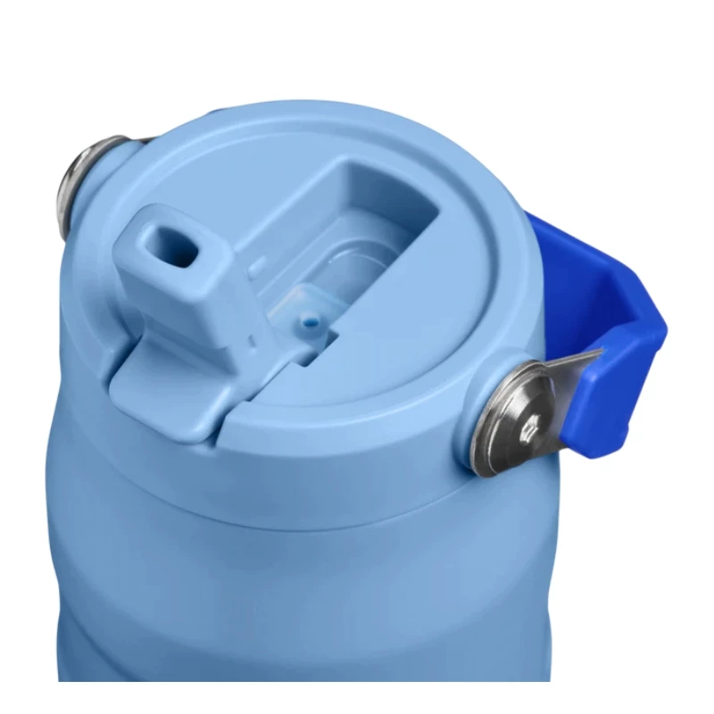 STANLEY IceFlow Bottle Flip Straw 2.0 0,71L lichtblauwe thermosfles met rietje