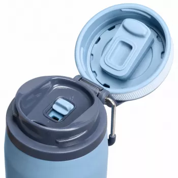 STANLEY Iceflow fles Twist Flip 0,47L indigo thermobeker
