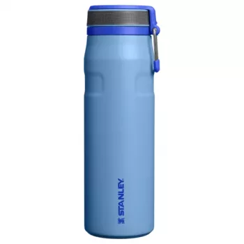 STANLEY IceFlow Bottle Twist Flip 0,71L lichtblauw vacuüm geïsoleerde roestvrijstalen drinkfles met rietje