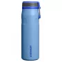 STANLEY IceFlow Bottle Twist Flip 0,71L lichtblauw vacuüm geïsoleerde roestvrijstalen drinkfles met rietje