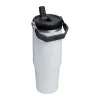 STANLEY IceFlow Flip Straw 2.0 beker 0,89L krijtwit