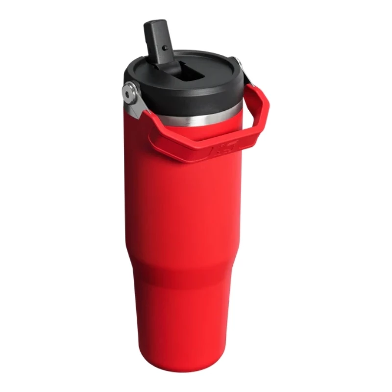 STANLEY IceFlow Flip Straw 2.0 thermobeker 0,89L donkerrood