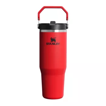 STANLEY IceFlow Flip Straw 2.0 thermobeker 0,89L donkerrood