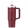 STANLEY Quencher H2.0 FlowState tumbler 0,89L donkerrood met rietje