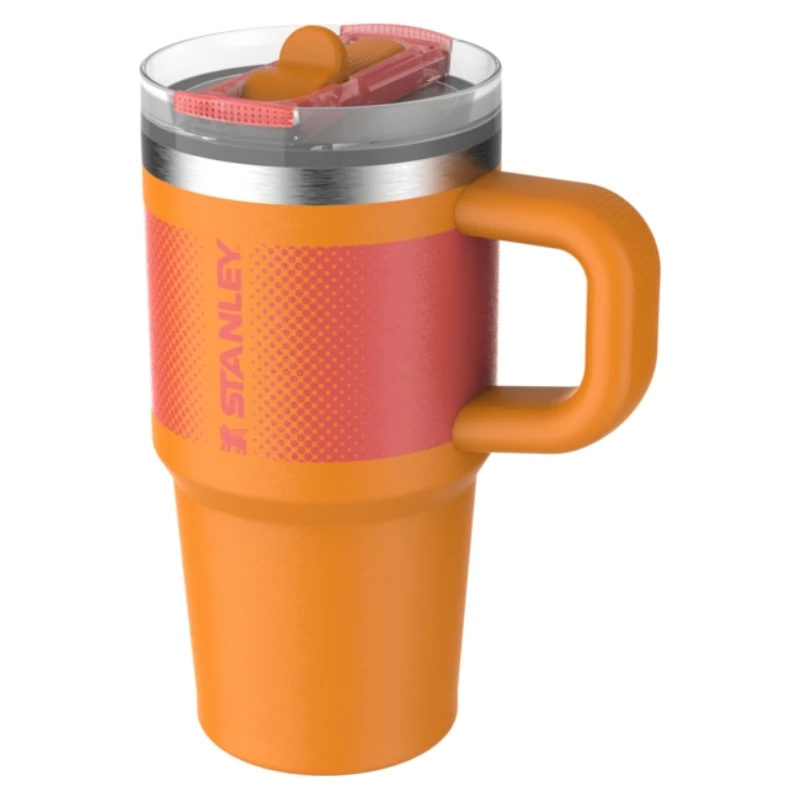 STANLEY Quencher ProTour Flip Straw drinkbeker 0,59L oranje