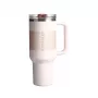 STANLEY Quencher ProTour Flip Straw Tumbler 1,18L lichtroze thermobeker met rietje