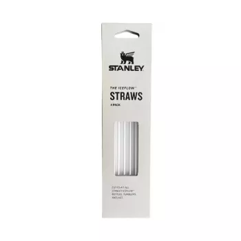 STANLEY reserve-rietjes voor IceFlow tumblers, 4-pack, transparant Tritan, 280 mm, vaatwasmachinebestendig