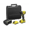 Stanley SFMCF810D2K-QW Power schroefmachine/slagschroefmachine 2800 tpm zwart, geel