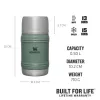 STANLEY The Artisan thermocontainer 0,5L groen