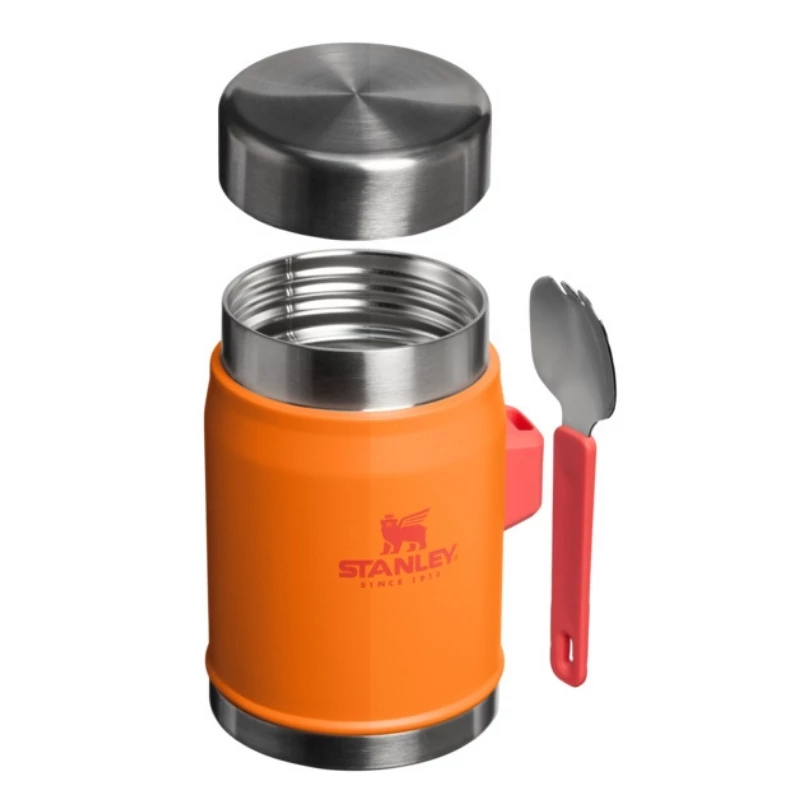 STANLEY The Legendary Food Jar + Spork 0,4L oranje
