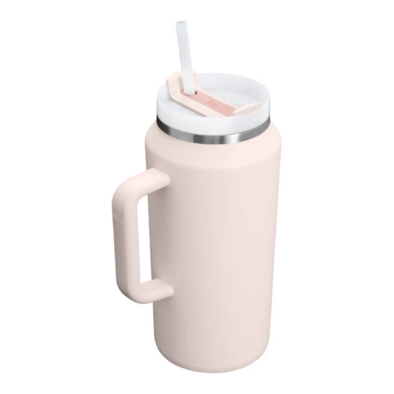 STANLEY The Quencher H2.0 FlowState beker met rietje 1,9L lichtroze