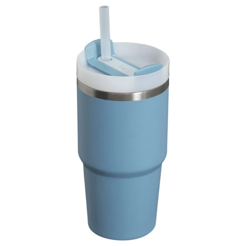 STANLEY The Quencher H2.O FlowState tumbler 0,59L blauviolet met rietje