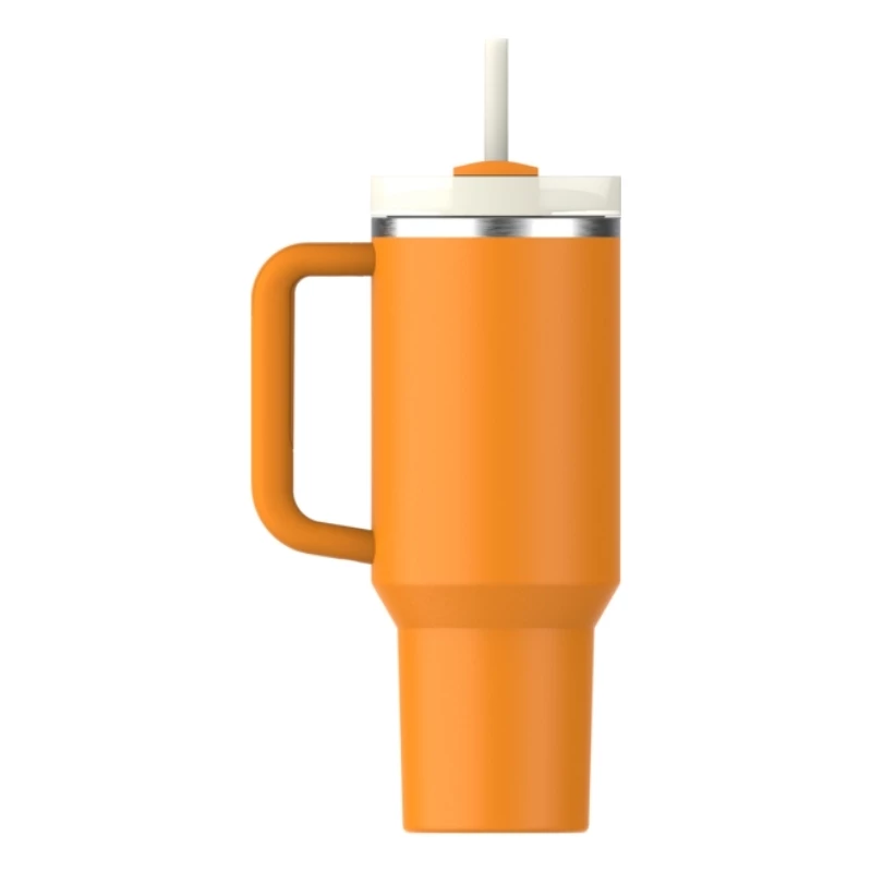 STANLEY The Quencher H2.O FlowState beker 1,18L oranje met rietje