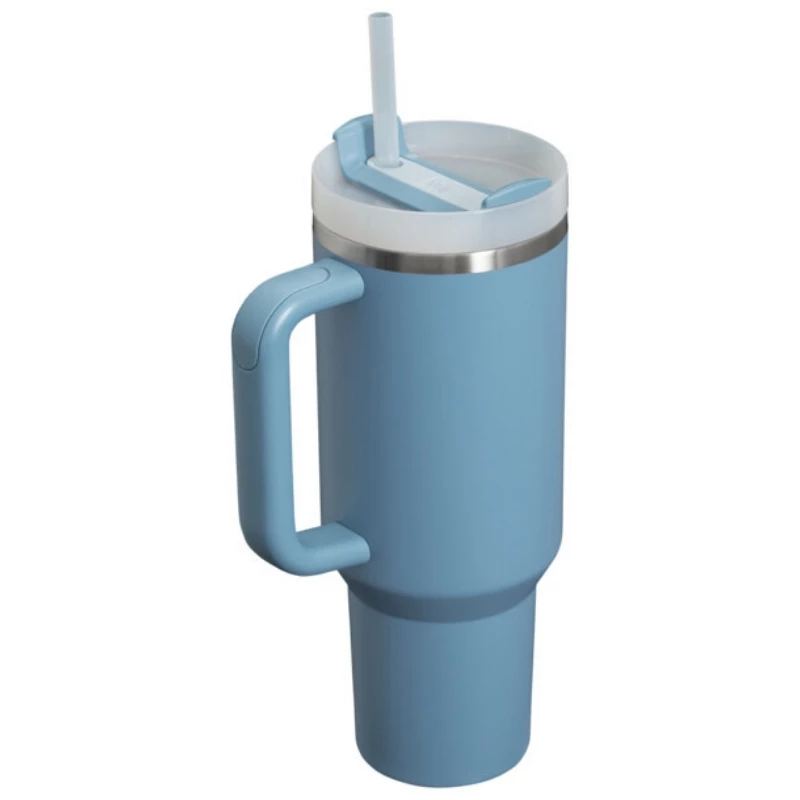 STANLEY The Quencher H2.O FlowState beker met rietje 1,18L blauviolet