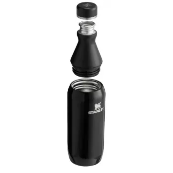STANLEY thermosfles The All Day Slim Bottle 0,35L glanzend zwart