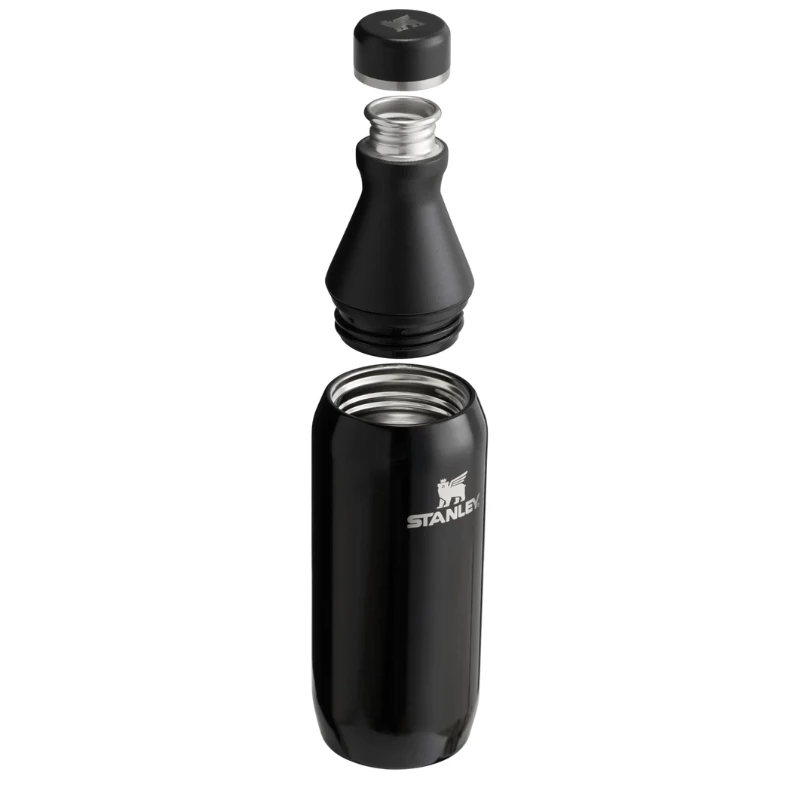 STANLEY thermosfles The All Day Slim Bottle 0,35L glanzend zwart