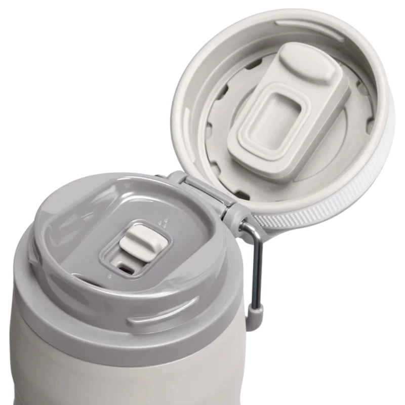 STANLEY Thermos The IceFlow Bottle Twist Flip 0,47L lichtgrijs