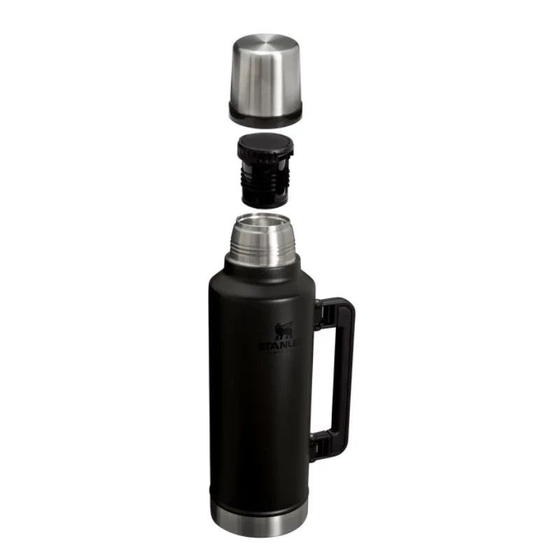 STANLEY Thermos The Legendary Classic Bottle 1,9L matzwart