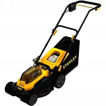 STANLEY V20 accu-grasmaaier 36V (2x18V) zwart/geel (apparaat zonder accu en oplader)