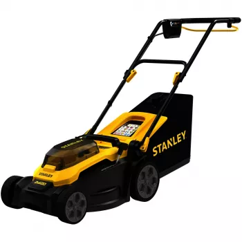STANLEY V20 accu-grasmaaier 36V (2x18V) zwart/geel (apparaat zonder accu en oplader)