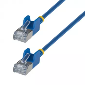StarTech.com 0,5 m (1,6 ft) Cat6a Ultra Slim Snagless RJ-45 UTP patchkabel - blauw