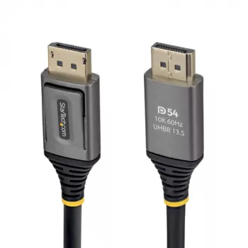 StarTech.com 0,5 m DisplayPort 2.1 kabel - DP54 - DisplayPort stekker naar DisplayPort stekker - zwart