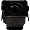StarTech.com 10-32 kooimoeren voor serverracks - 50-pack, zwart, TAA-conform