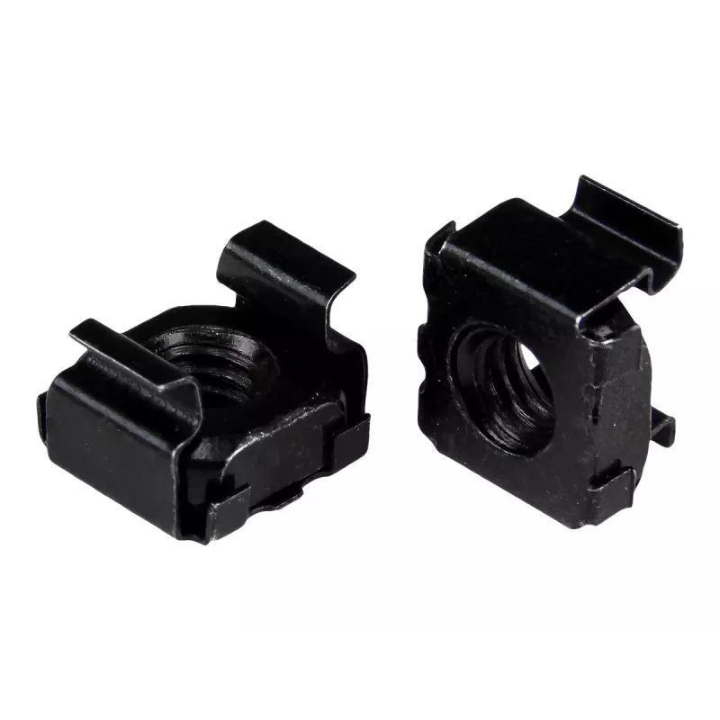 StarTech.com 10-32 kooimoeren voor serverracks - 50-pack, zwart, TAA-conform