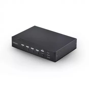 StarTech.com 4-poorts DVI-I KVM-switch met audio en USB 2.0 hub