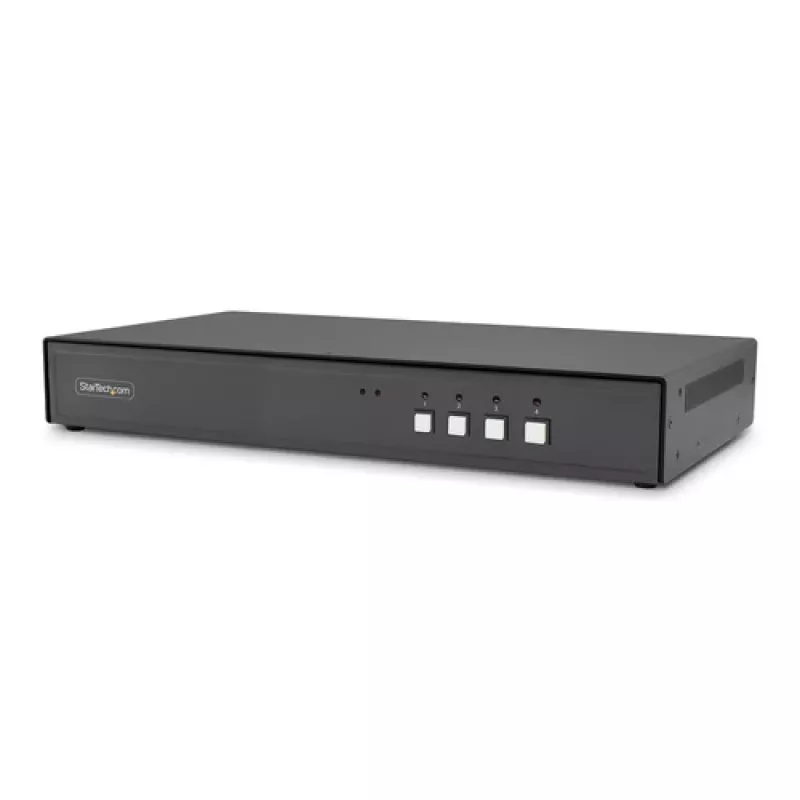 StarTech.com CK4-HP104C Beveiligde 4-poorts KVM-switch met audio en USB, TAA