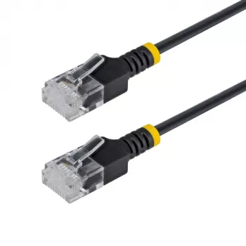StarTech.com 80 cm Ultra Slim Cat6a UTP patchkabel - RJ-45 stekker naar RJ-45 stekker - zwart