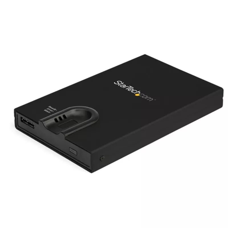 StarTech.com S251BMU3FP Externe behuizing voor harde schijf (versleuteld, vingerafdruktoegang, USB 3.0, 2,5 inch SATA)