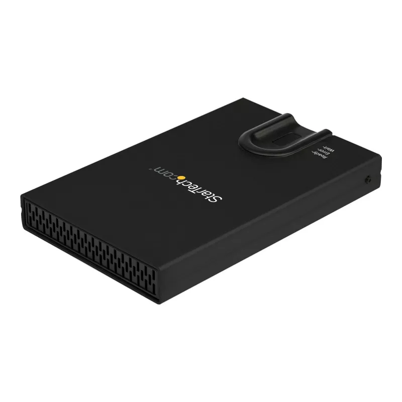 StarTech.com S251BMU3FP Externe behuizing voor harde schijf (versleuteld, vingerafdruktoegang, USB 3.0, 2,5 inch SATA)