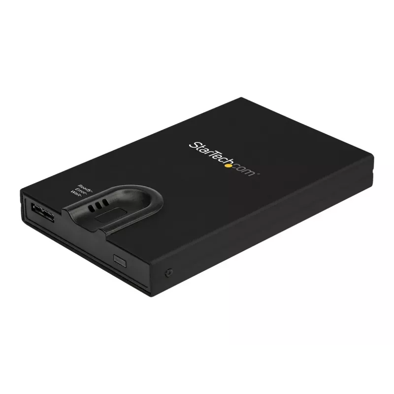 StarTech.com S251BMU3FP Externe behuizing voor harde schijf (versleuteld, vingerafdruktoegang, USB 3.0, 2,5 inch SATA)