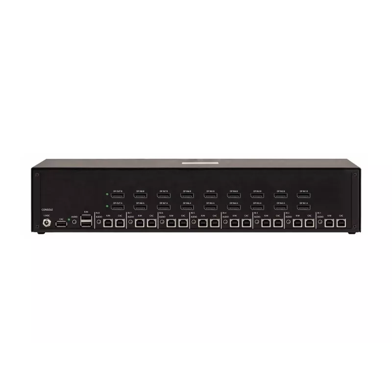 StarTech.com Secure 8-poorts KVM-switch - 8 x KVM - rackmonteerbaar