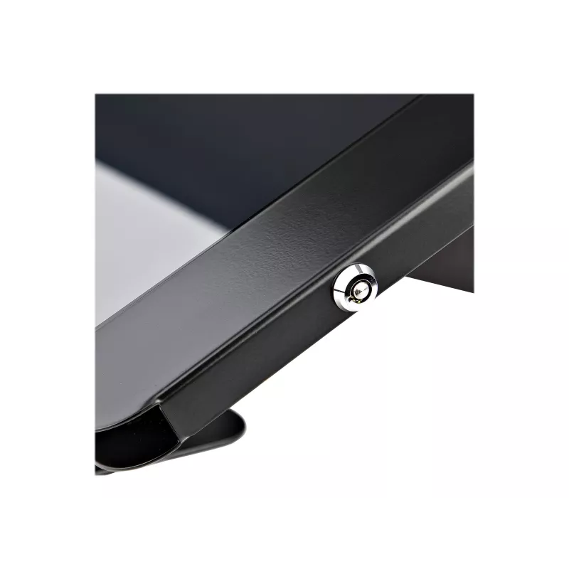 StarTech.com veilige tabletstandaard – diefstalbeveiligde universele tablethouder voor tablets tot 10,5 inch, afsluitbare bureau-K-slot, VESA-bevestiging, wandbevestiging – veilige POS-tabletstandaard (SECTBLTPOS2)
