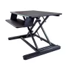 StarTech.com zit-sta bureauconverter met toetsenbordlade - 89 x 53 cm oppervlak - ergonomische in hoogte verstelbare sta-bureau-verhoger - geschikt voor 2 monitors - voorgemonteerd - zwart - 30 inch (76,2 cm) - 56 cm - 12,7 kg - 2,3 kg - rechthoekig