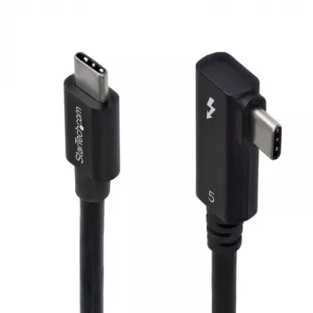 StarTech.com Thunderbolt 5-kabel 0,8m - USB-C-stekker naar USB-C-stekker - 80 Gbit/s / 120 Gbit/s - 240W - zwart