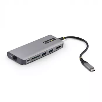 StarTech.com USB-C multiport hub met 2x DisplayPort, HDMI, 100W PD, 140W totaalvermogen